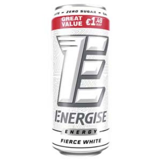 Picture of 500 Energise Fierce WhT Can PM€1.49 x12 DRS